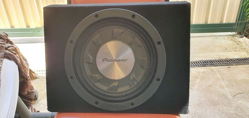 pioneer slimline subwoofer